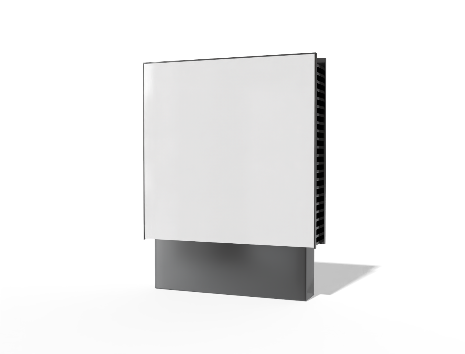 Square billboard — Glossy plastic
