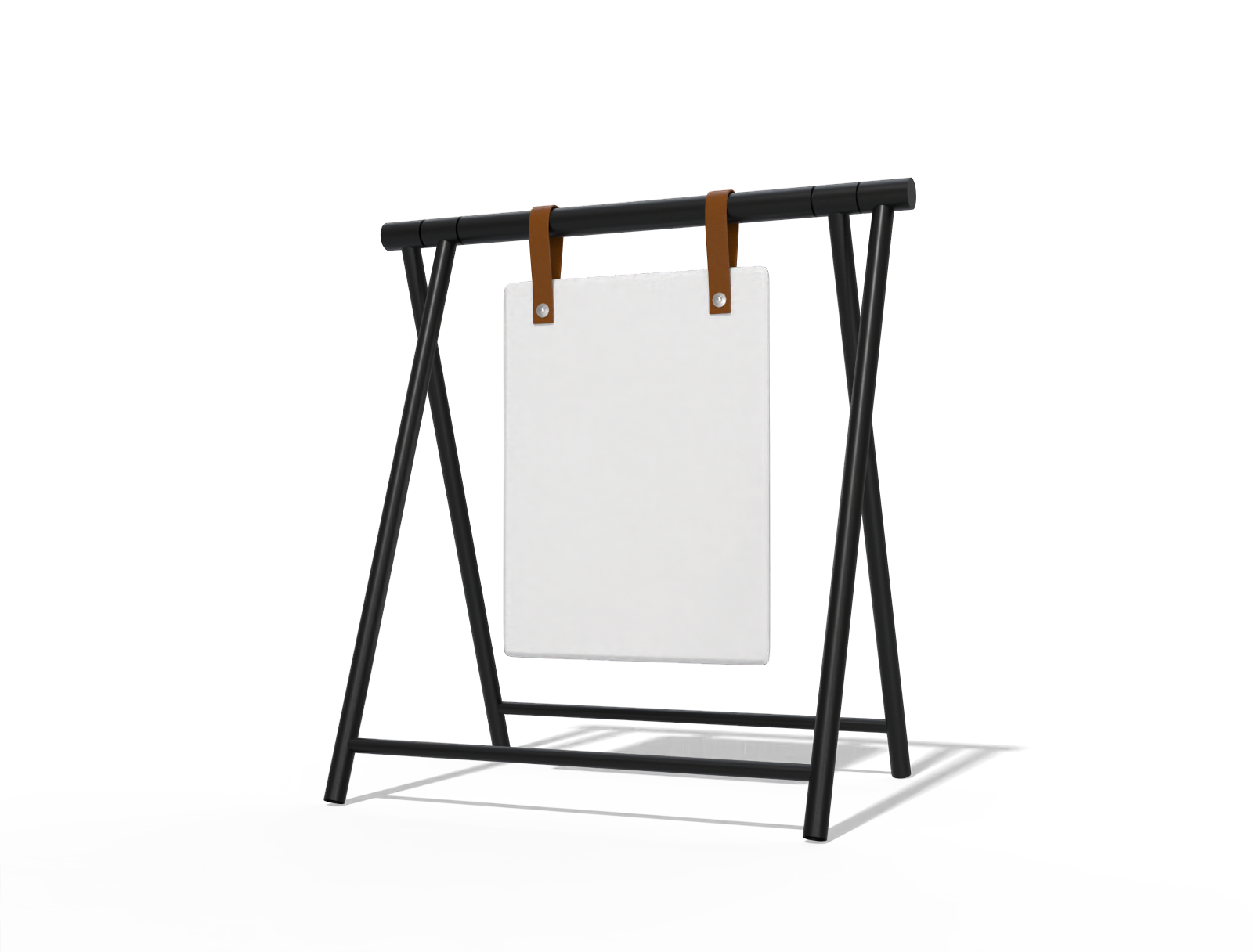 Sandwich board — Matte plastic