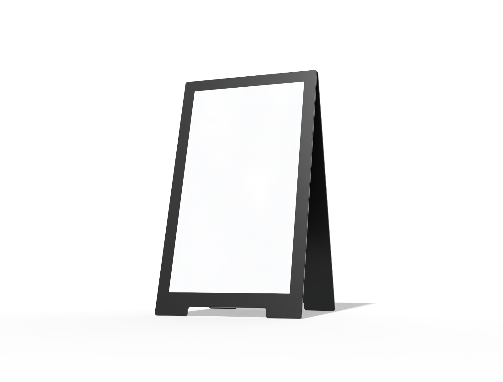 Sandwich board — Glossy plastic
