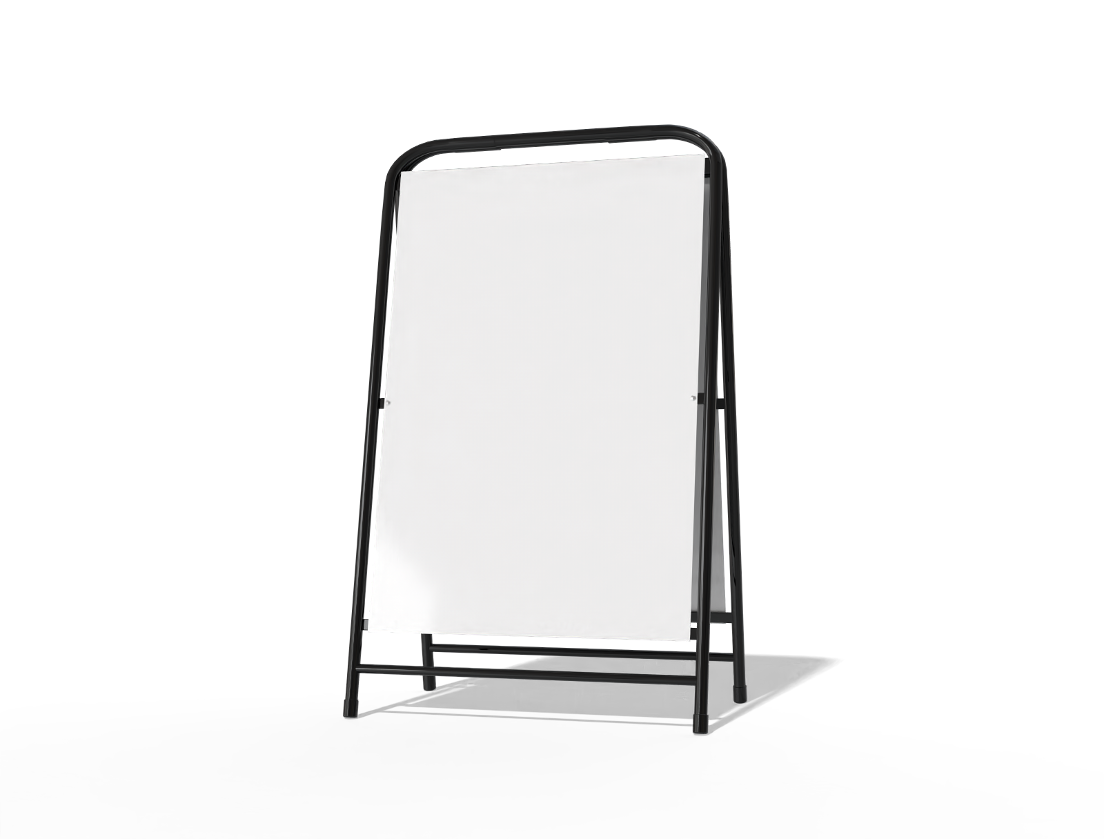 Sandwich board — Glossy plastic
