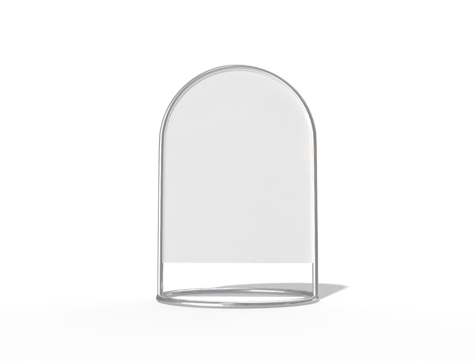 Sandwich board — Glossy plastic