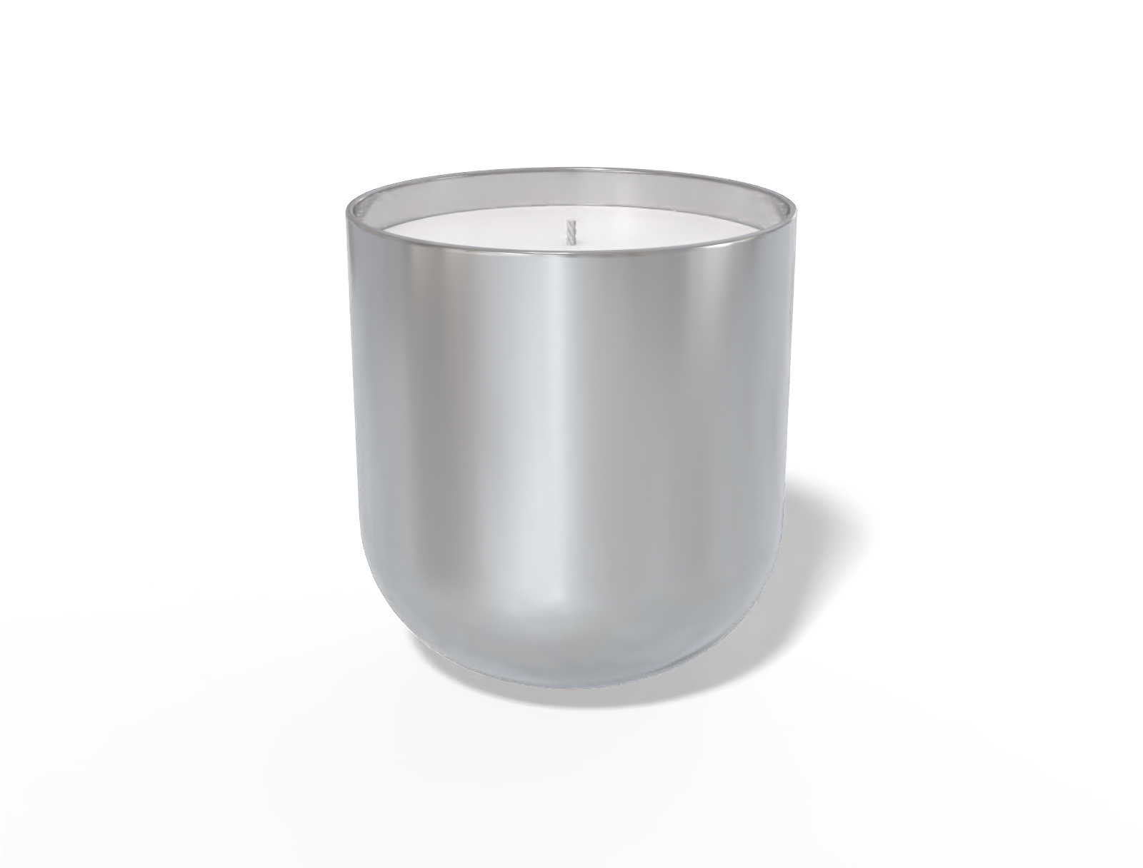 Candle — Glossy metal