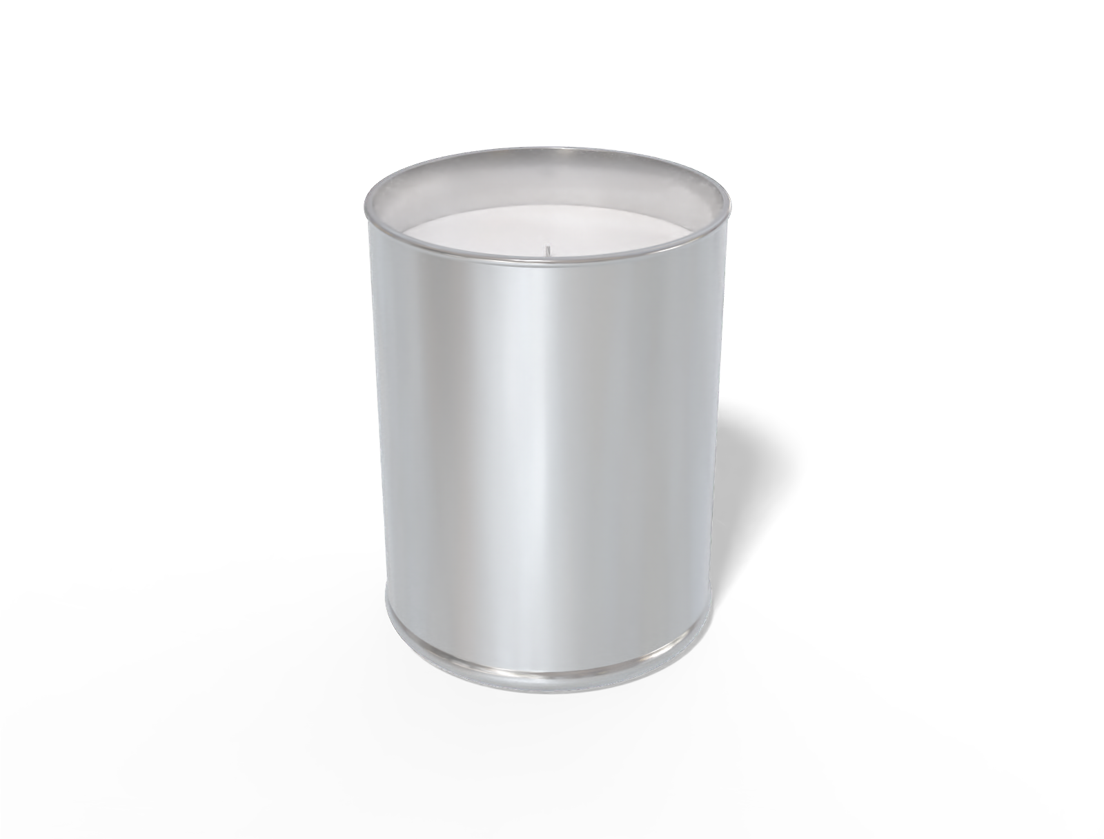 Candle — Glossy metal