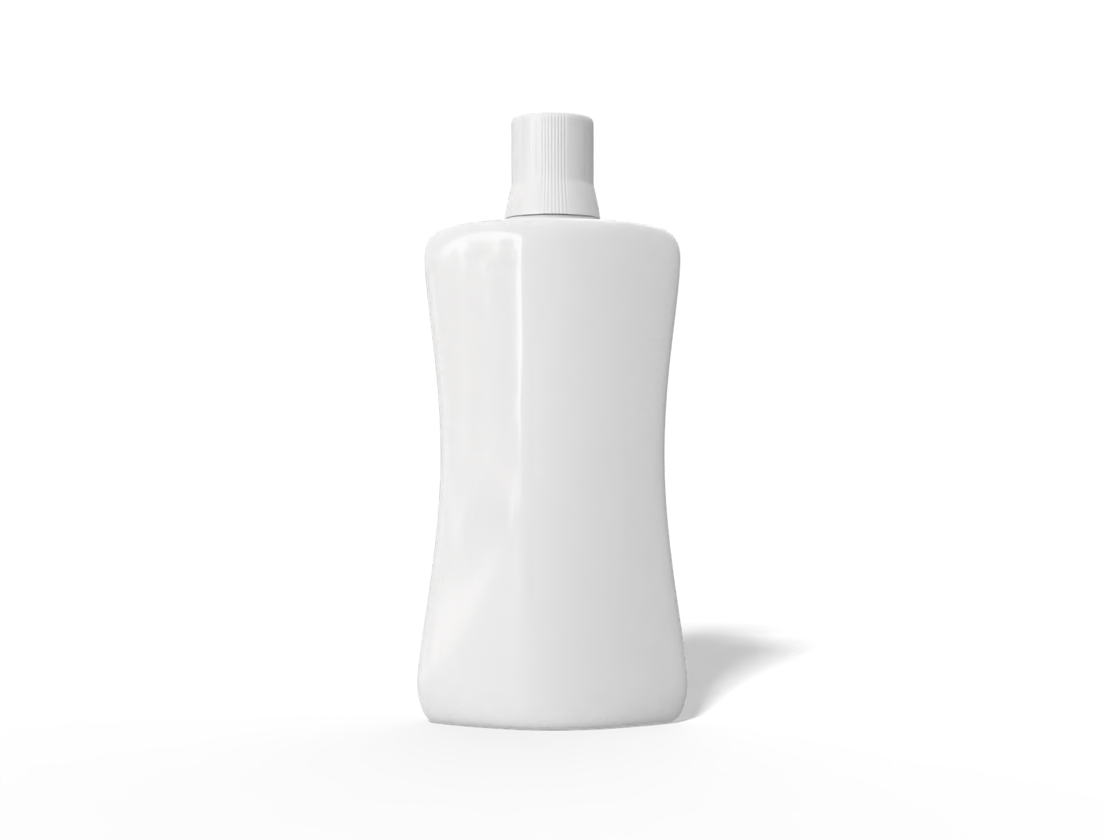 Bottles plastic product label — Glossy plastic
