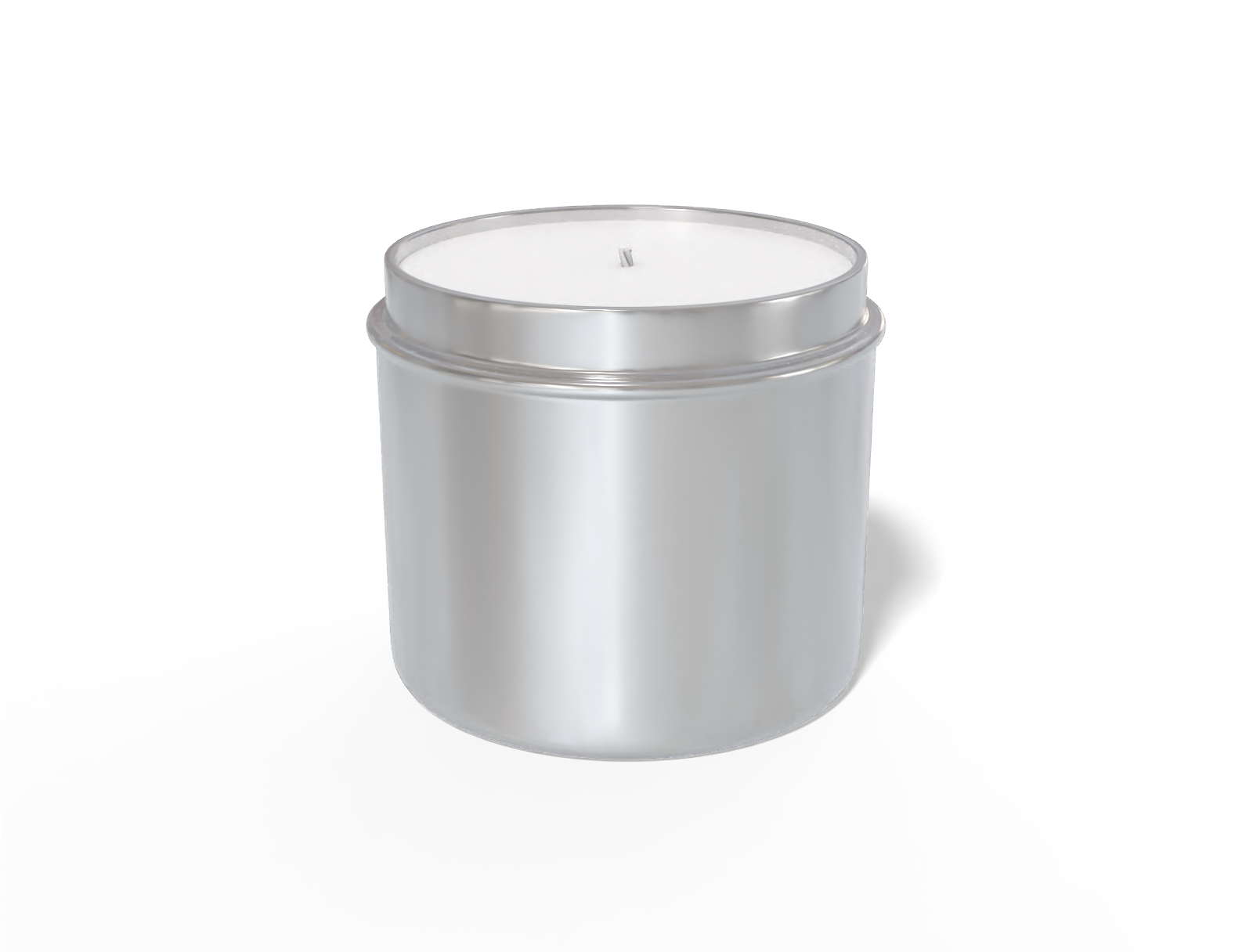 Candle — Glossy metal