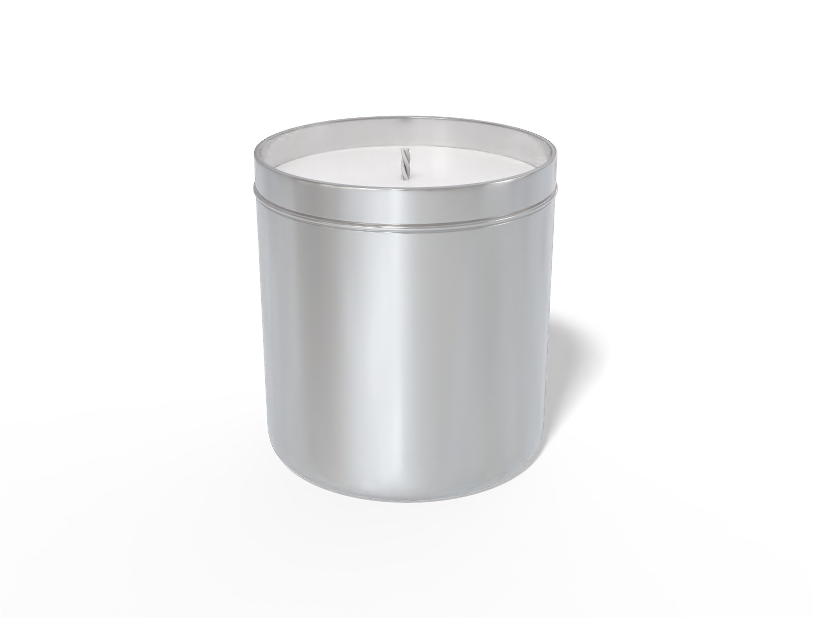 Candle — Glossy metal