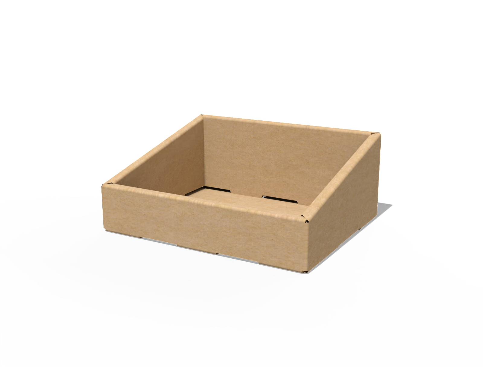 Display box — B-flute corrugated board