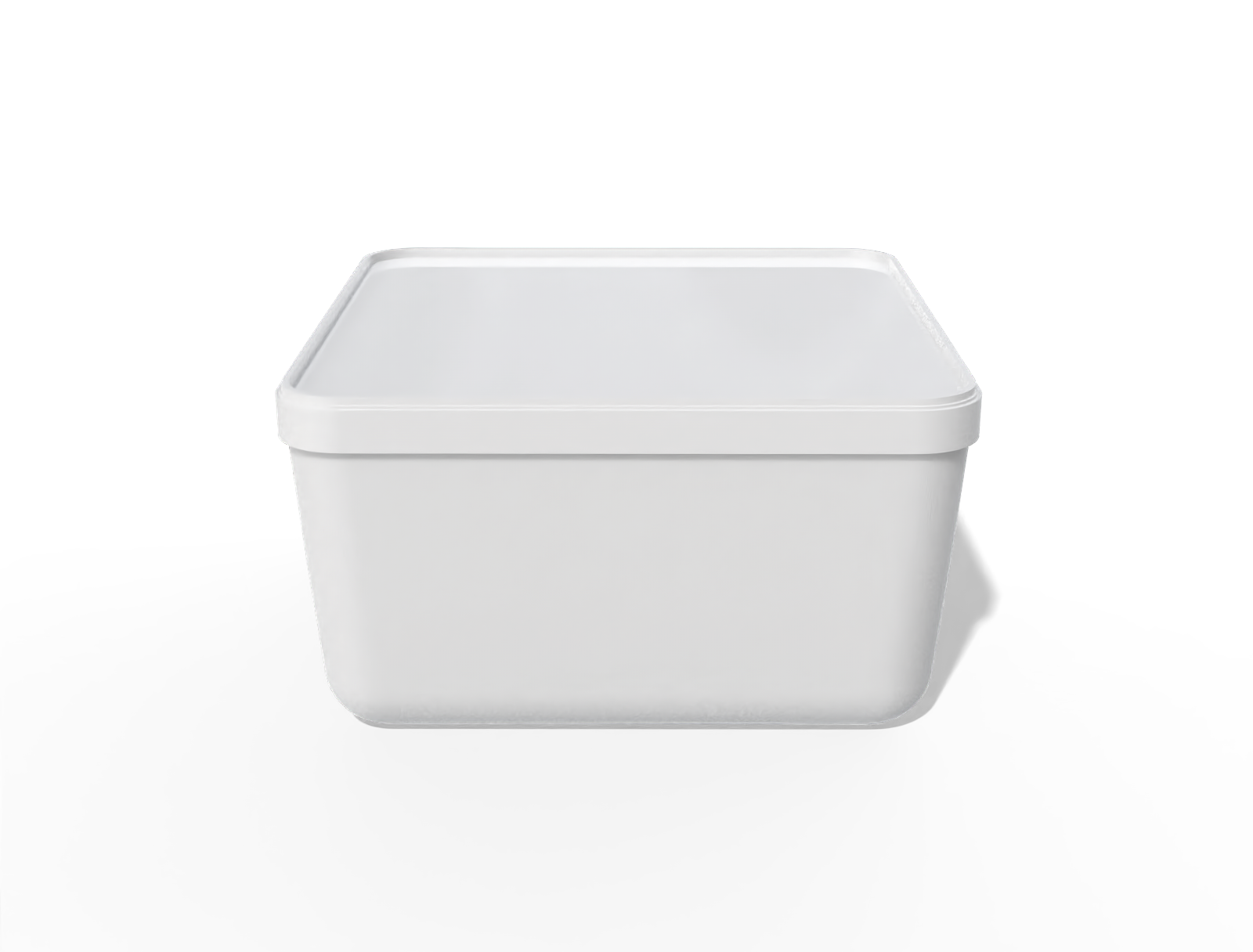 Ice cream box — Glossy plastic