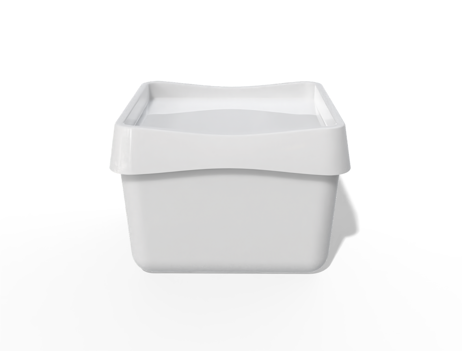 Ice cream box — Glossy plastic