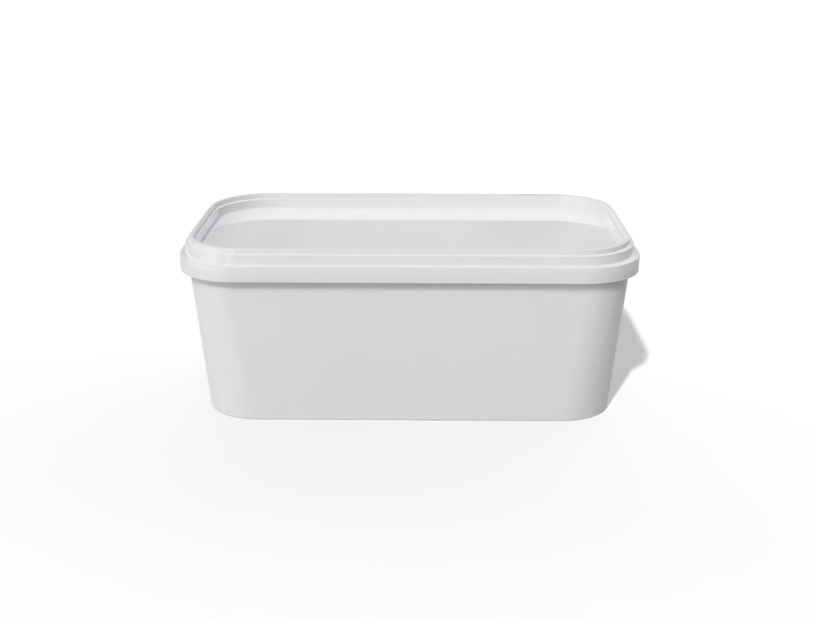 Ice cream box — Glossy plastic