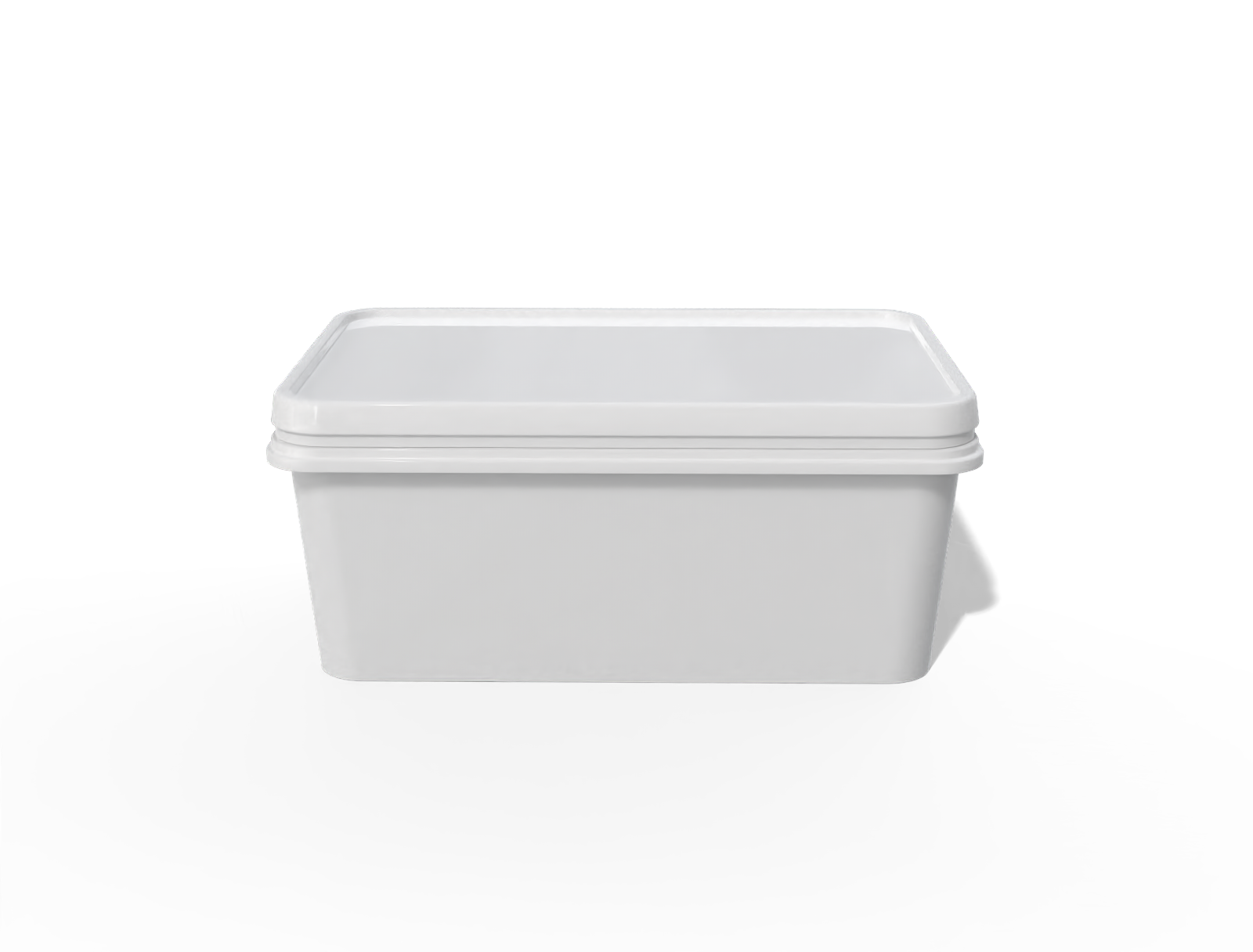 Ice cream box — Glossy plastic