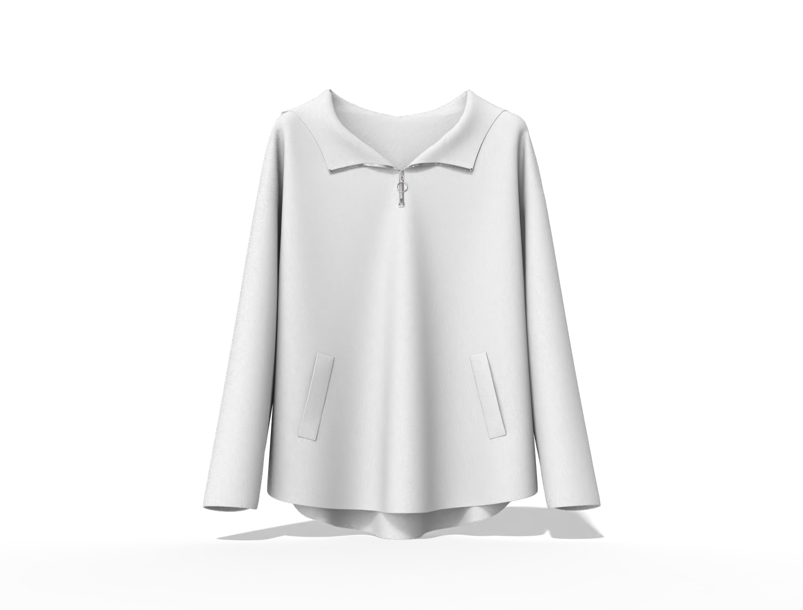 Women's oversized hoodie — Cotton base fabric