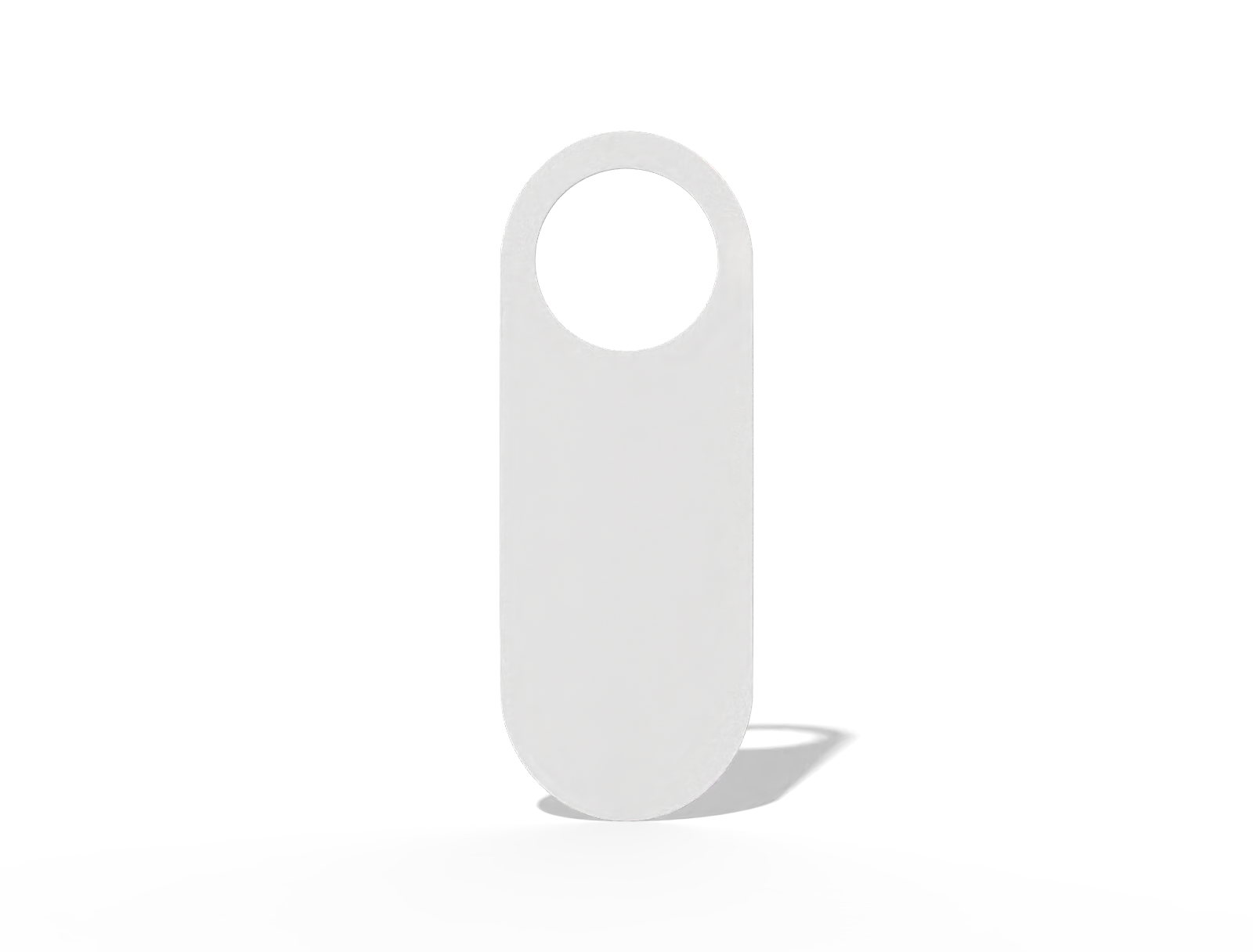 Door hanger — Acrylic
