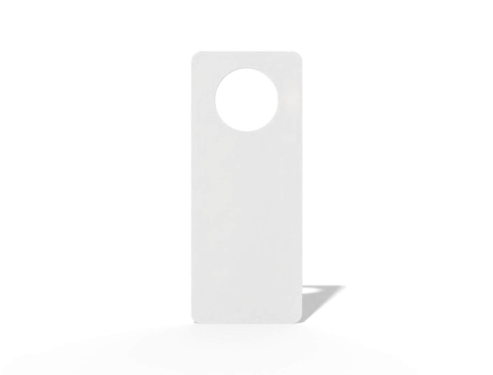 Door hanger — Acrylic