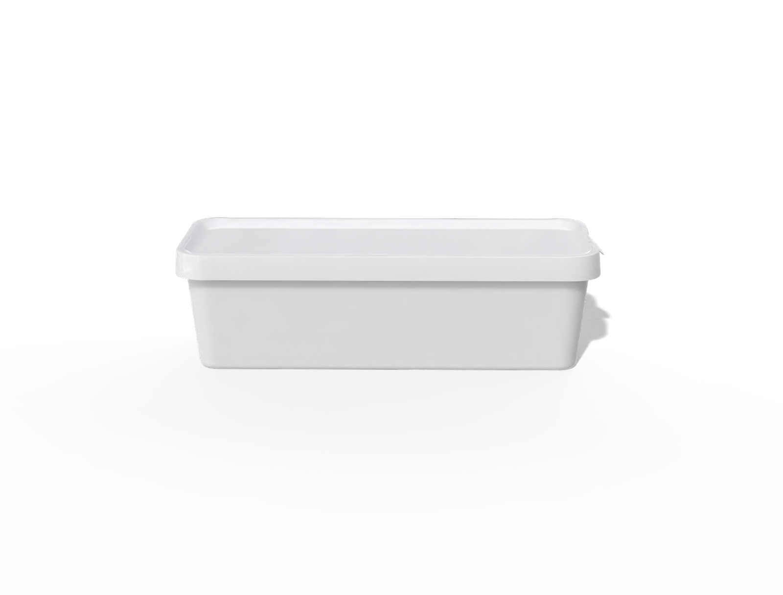 Ice cream box — Glossy plastic