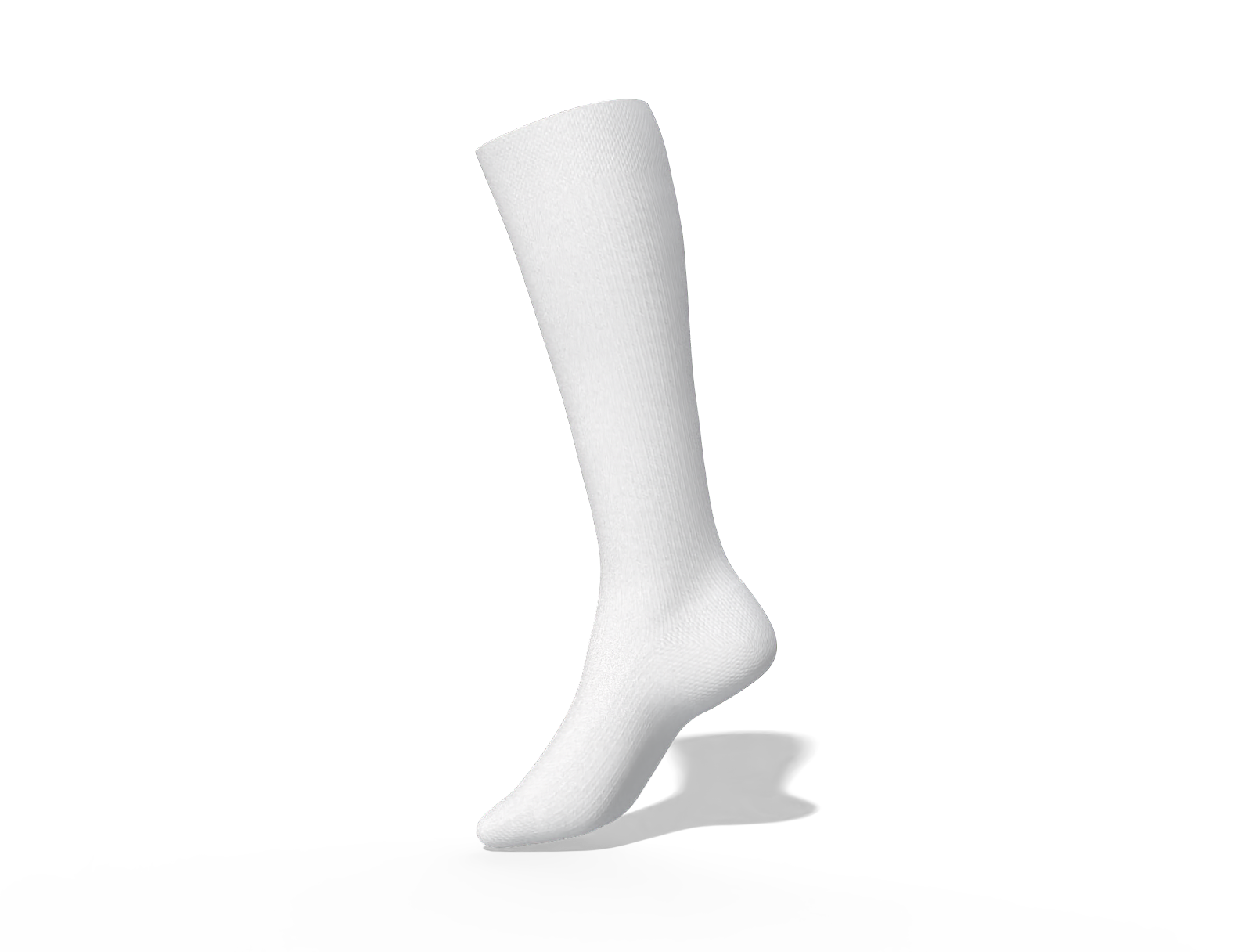 Tall sock — Vertical cotton