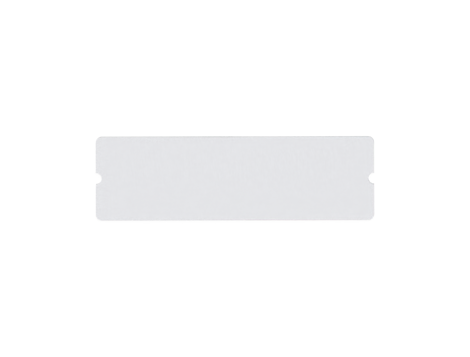 Ticket — White paperboard