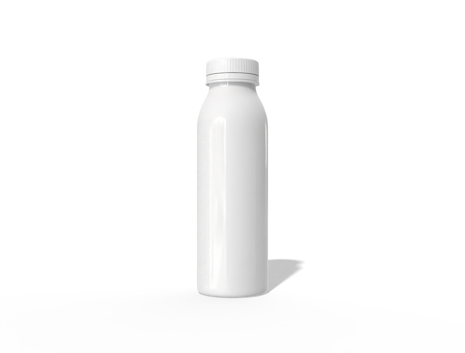 Water bottle — Glossy plastic