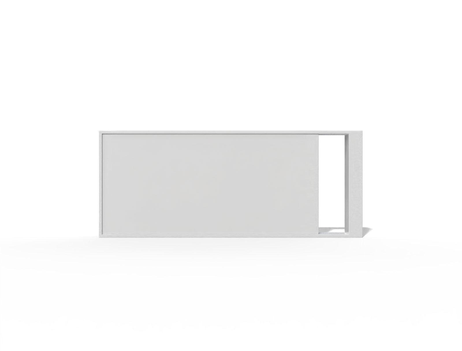 Office sign — Matte metal