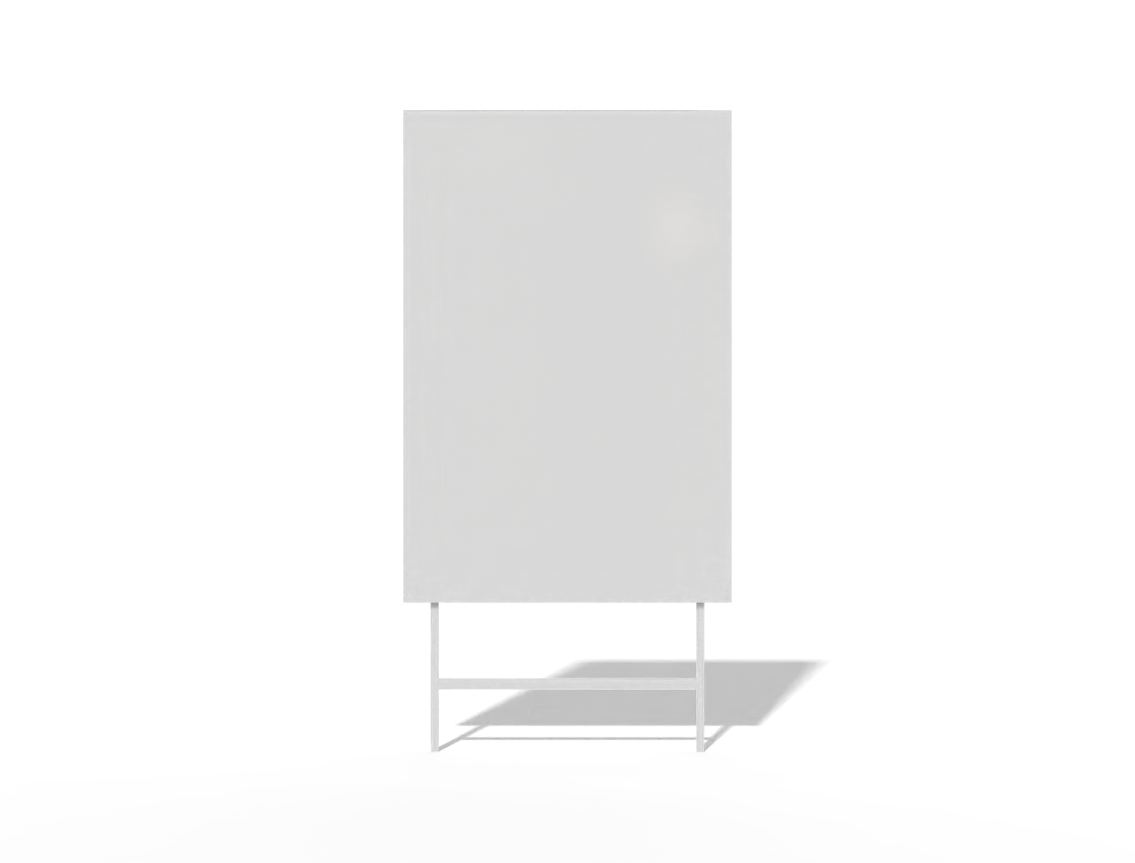 Yard sign — Matte plastic
