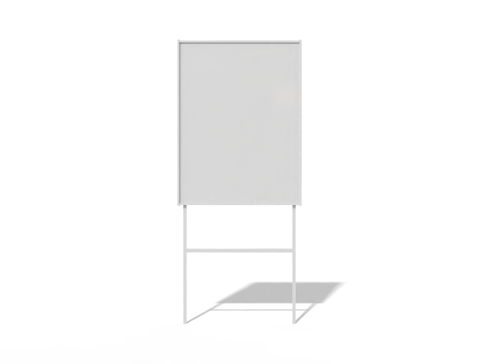 Yard sign — Matte plastic