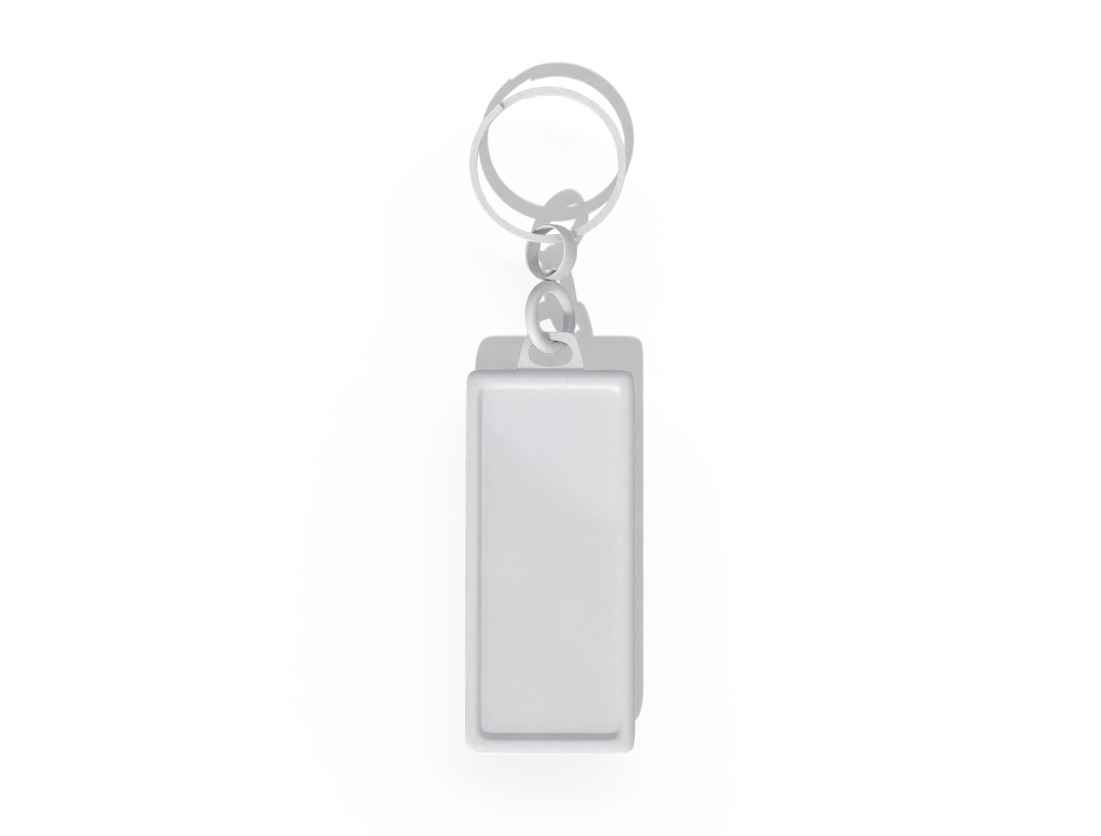 Keychain — Matte metal