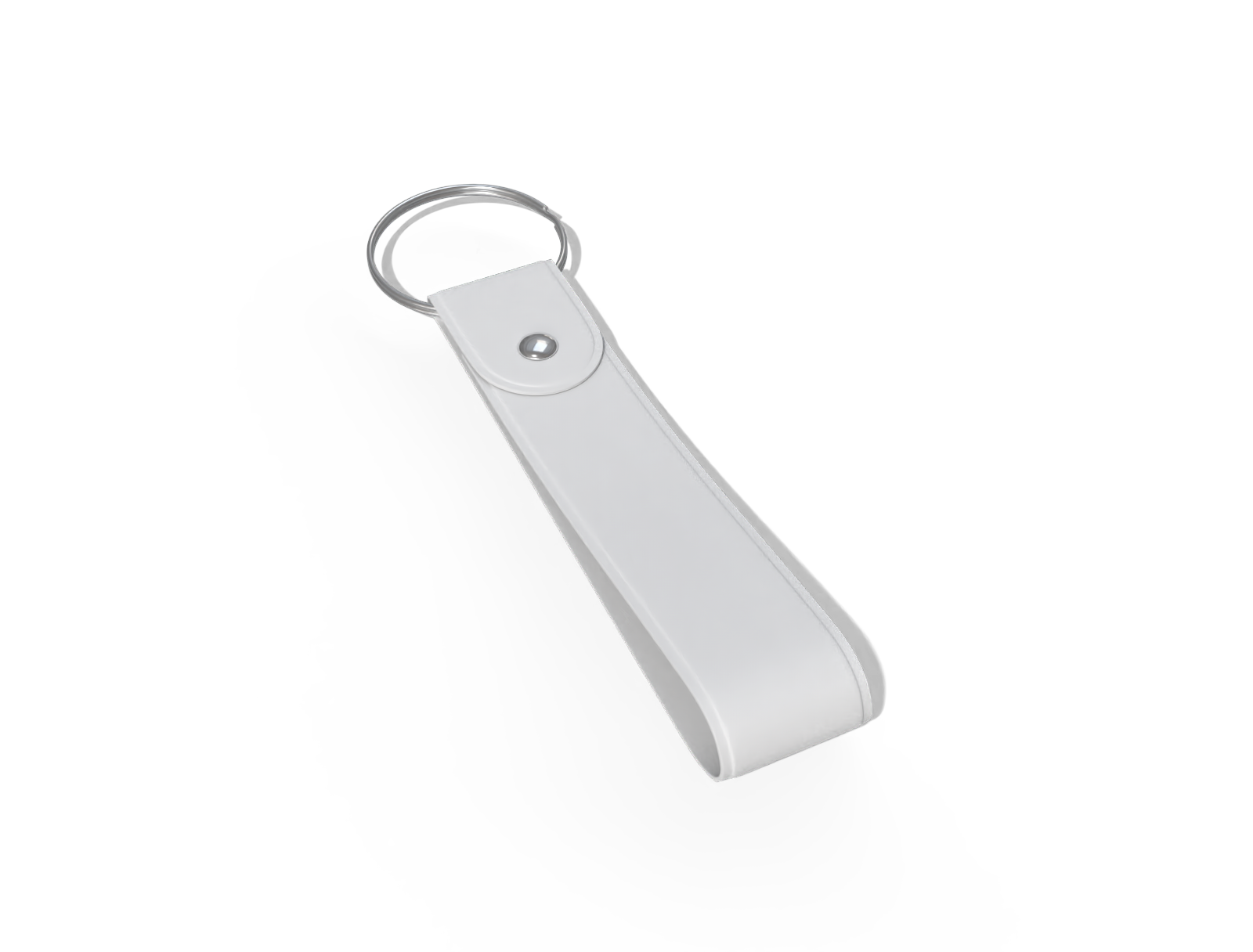 Keychain with ring — Rubber