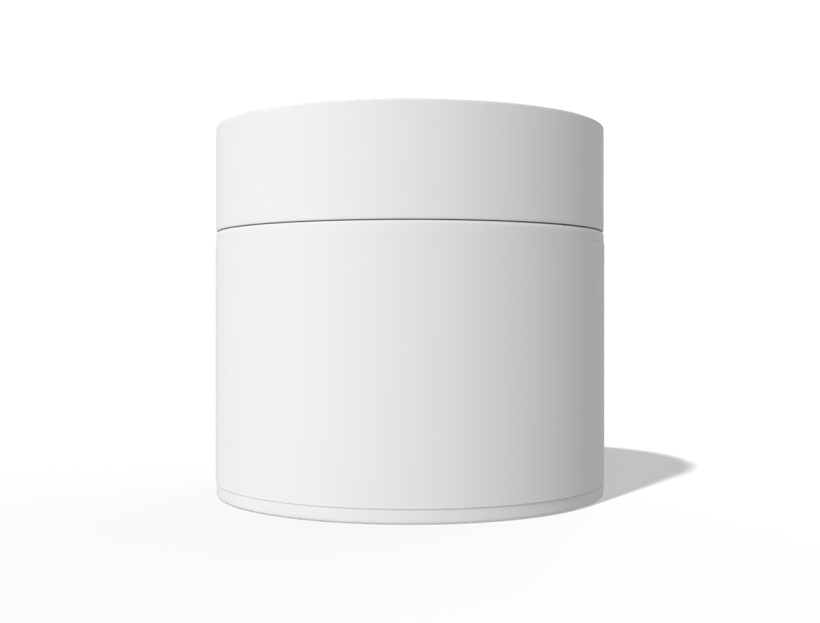 Small cosmetic jar — Glossy plastic