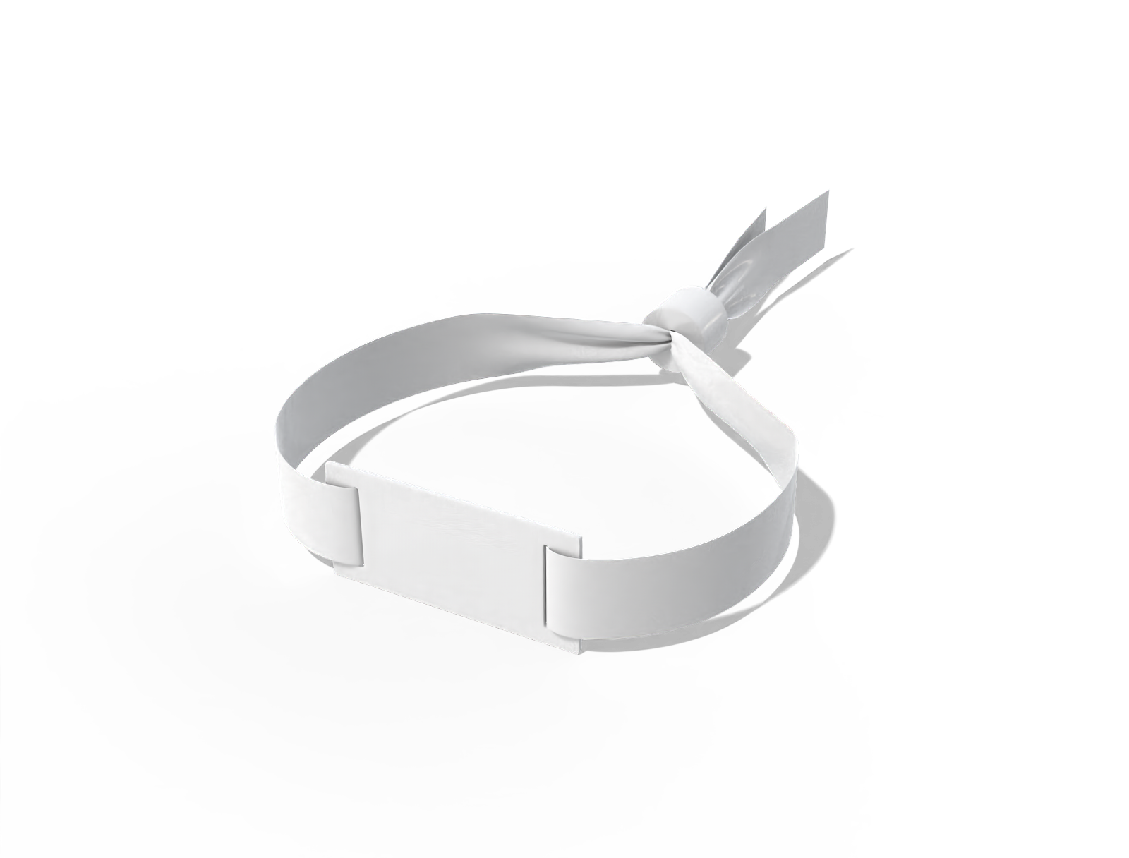 Wristband — Glossy plastic
