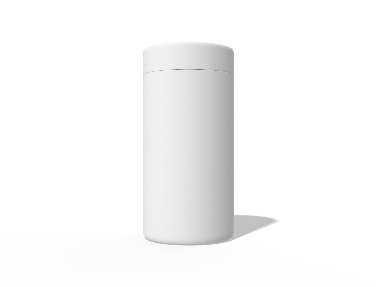 Plastic can paper tubes tissues — Glossy plastic