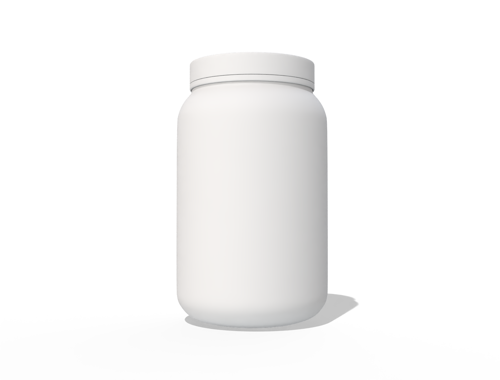 Jar bottle — Glossy plastic