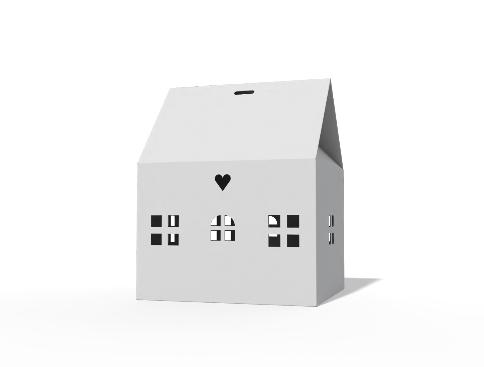 House gift box — Dark kraft paper
