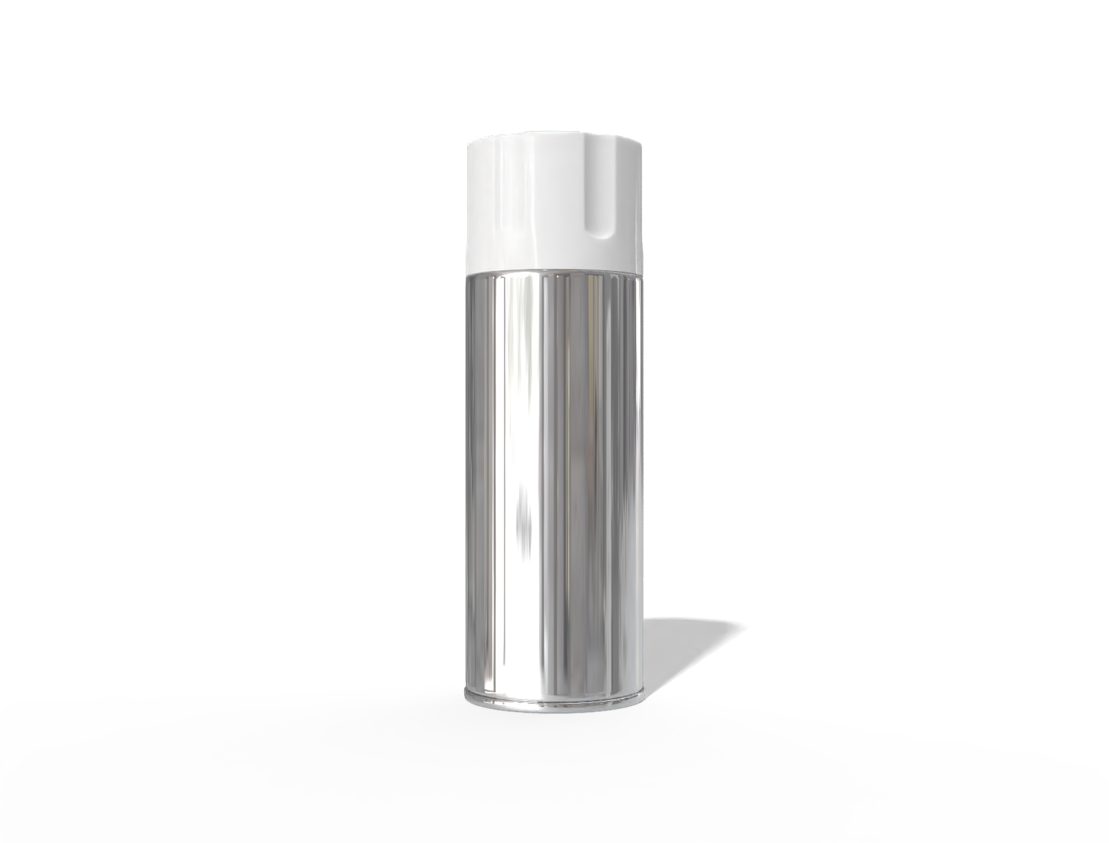 Spray can — Glossy metal