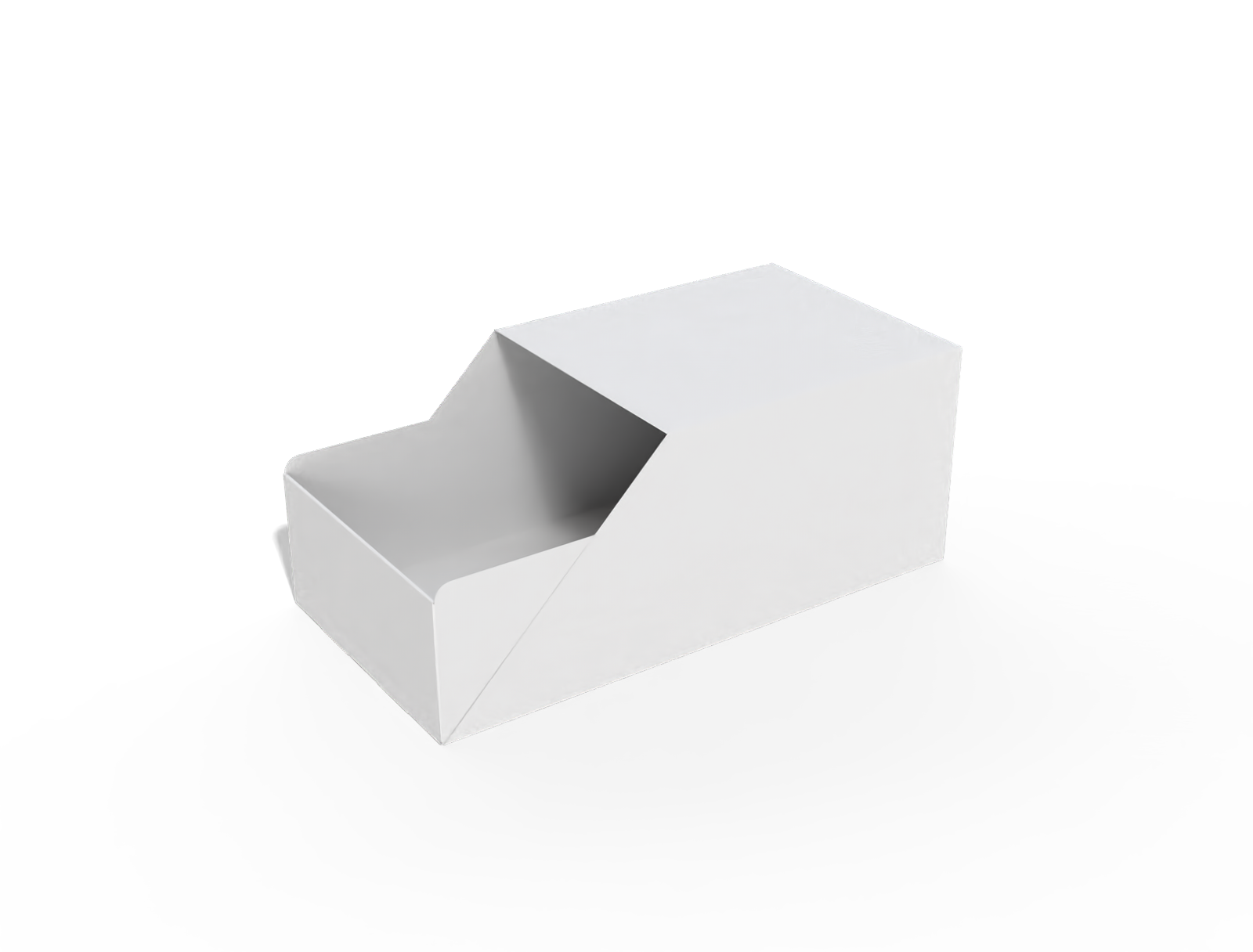 Food sleeve display box — 300 gsm white paperboard(0.42mm)