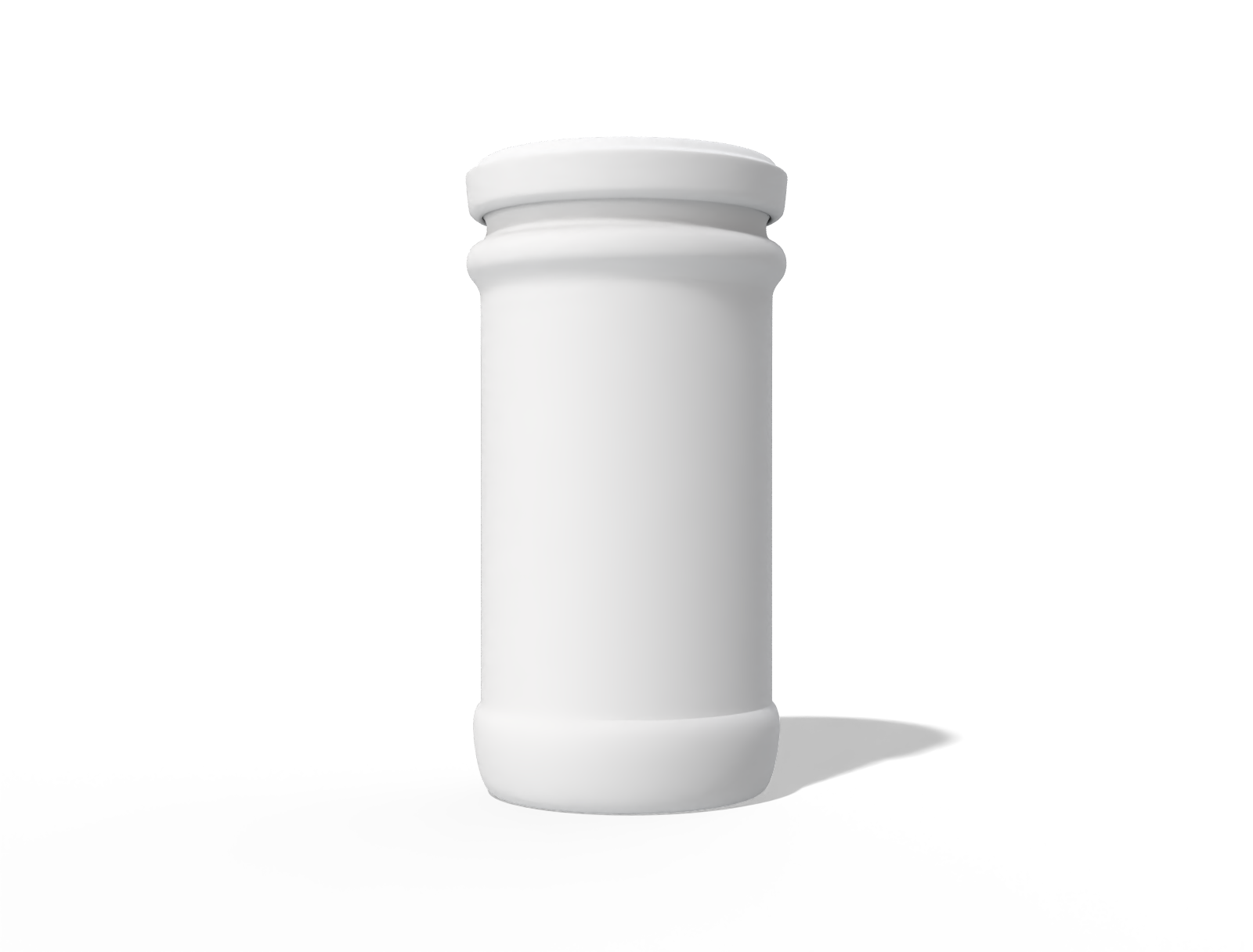 Glass jar — Glossy glass