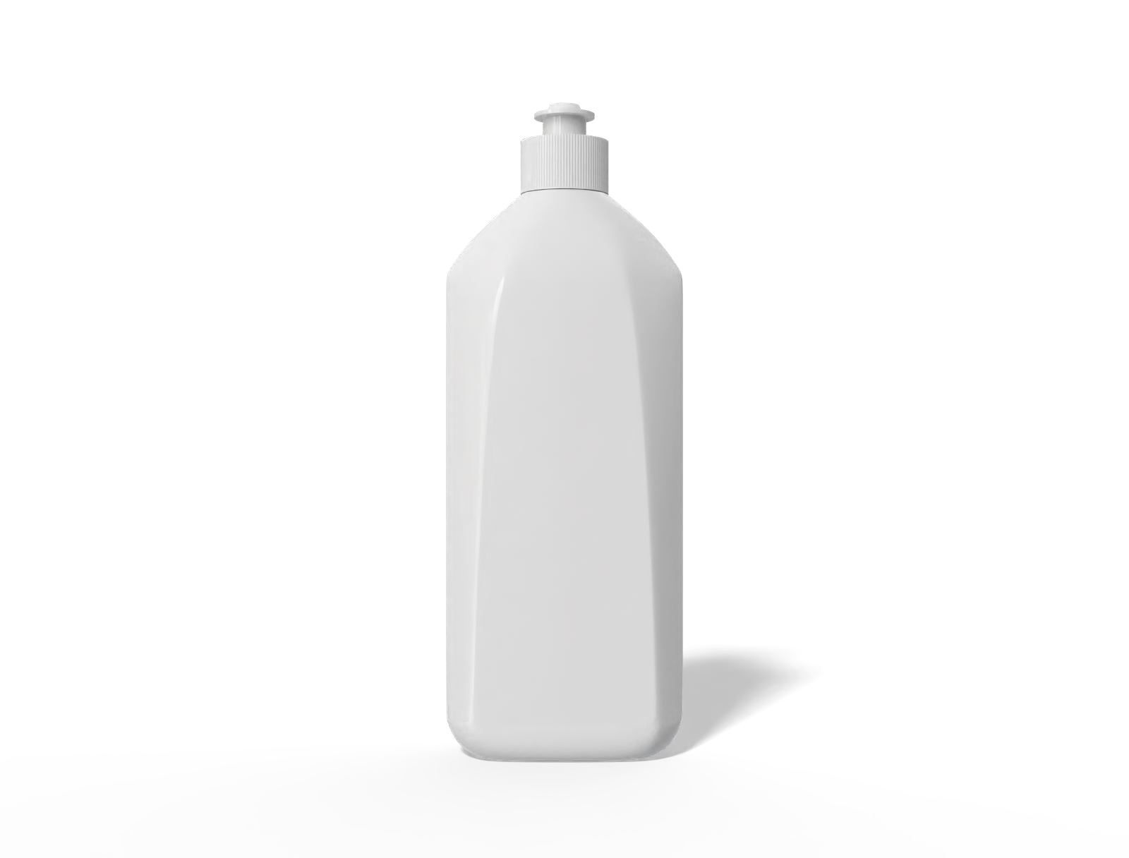 Bottles plastic product label — Glossy plastic