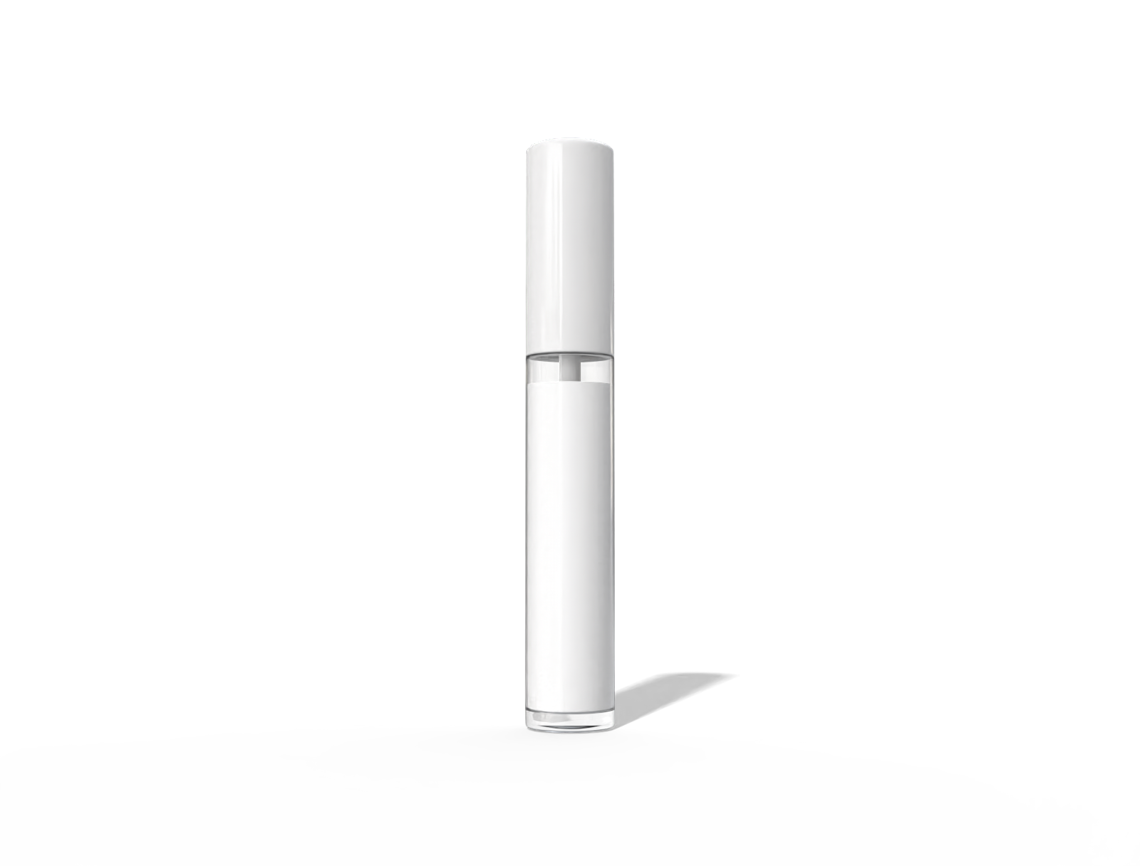 Cosmetic tube — Glossy glass