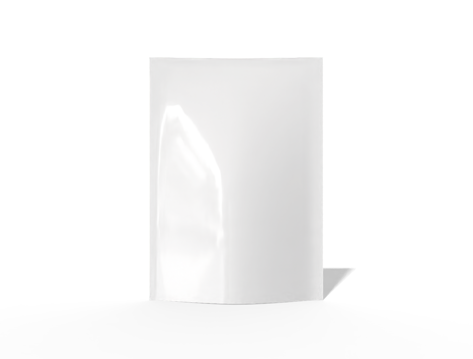 Stand up pouch — Glossy plastic