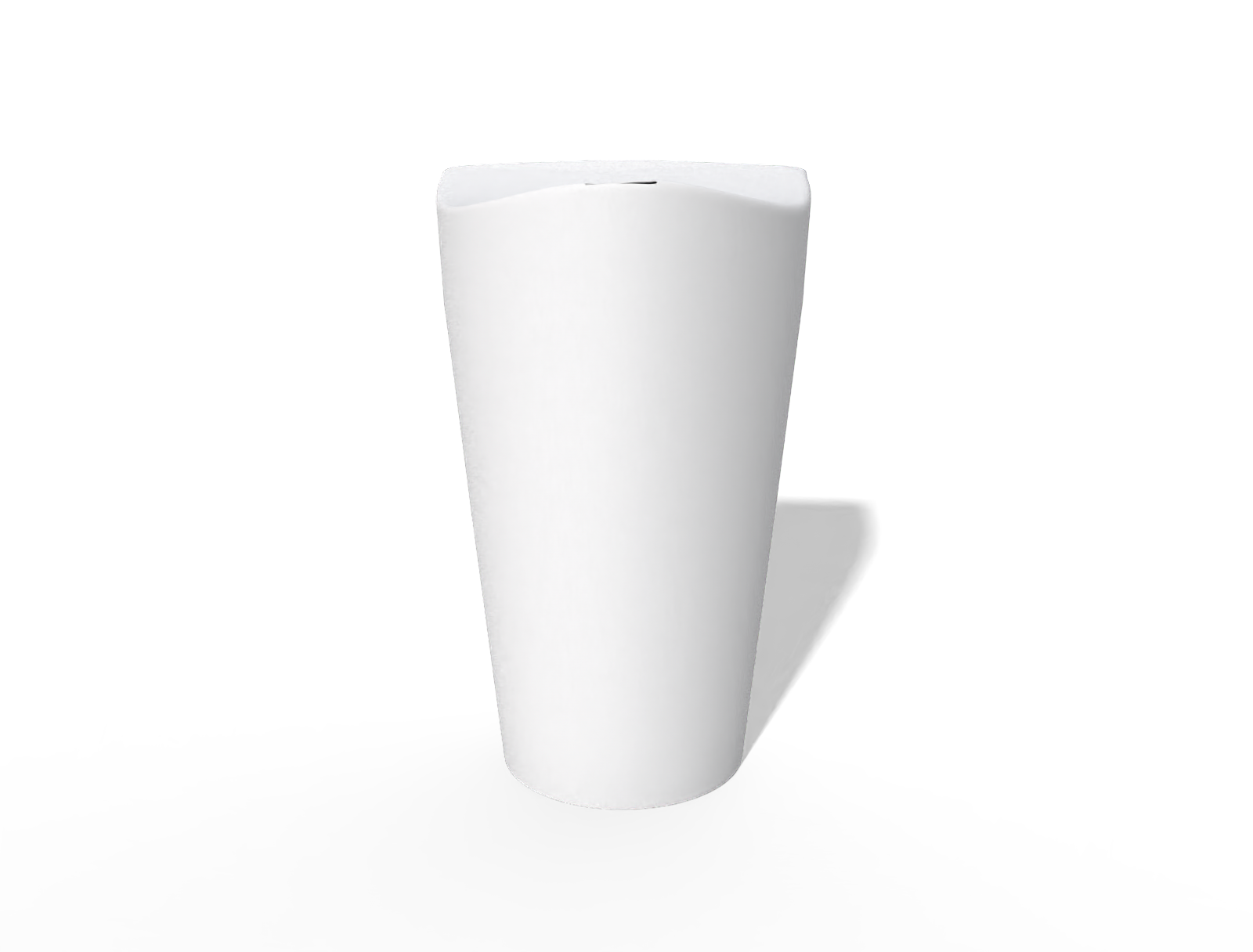 Coffee cup — White paperboard