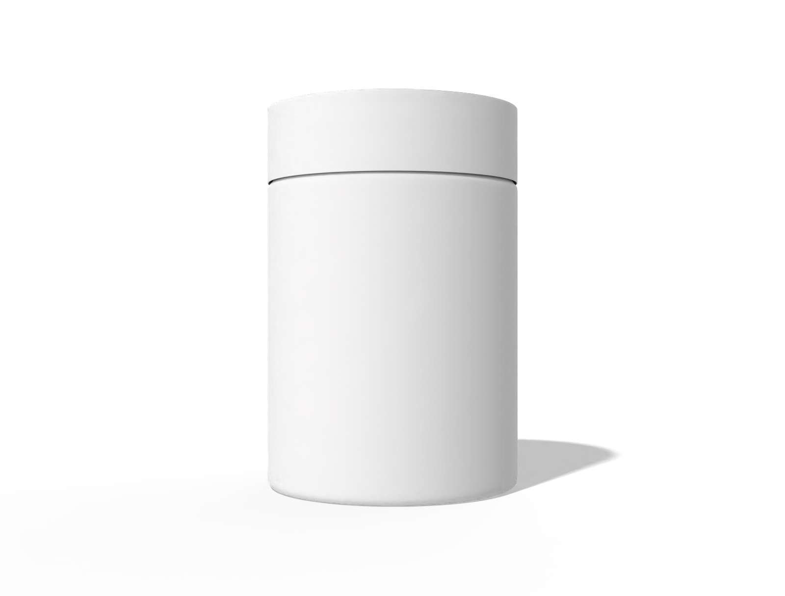 Jar — Clear glossy plastic