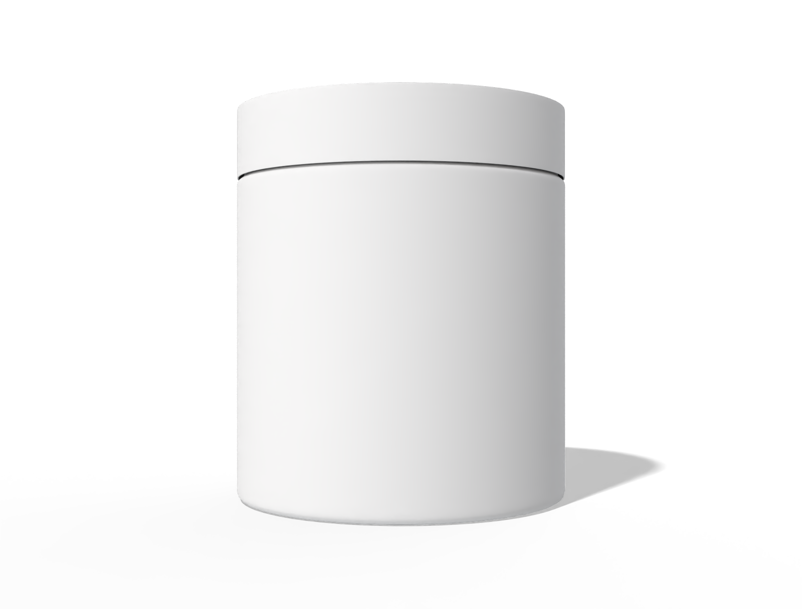 Plastic jar — Clear glossy plastic