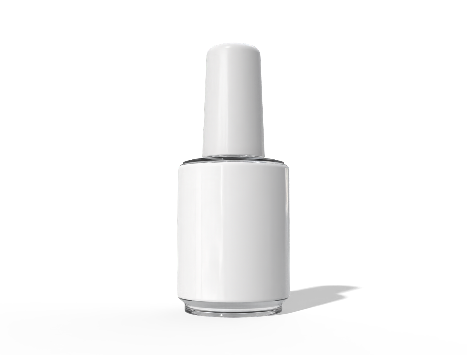 15ml nail polish bottle — Glossy glass