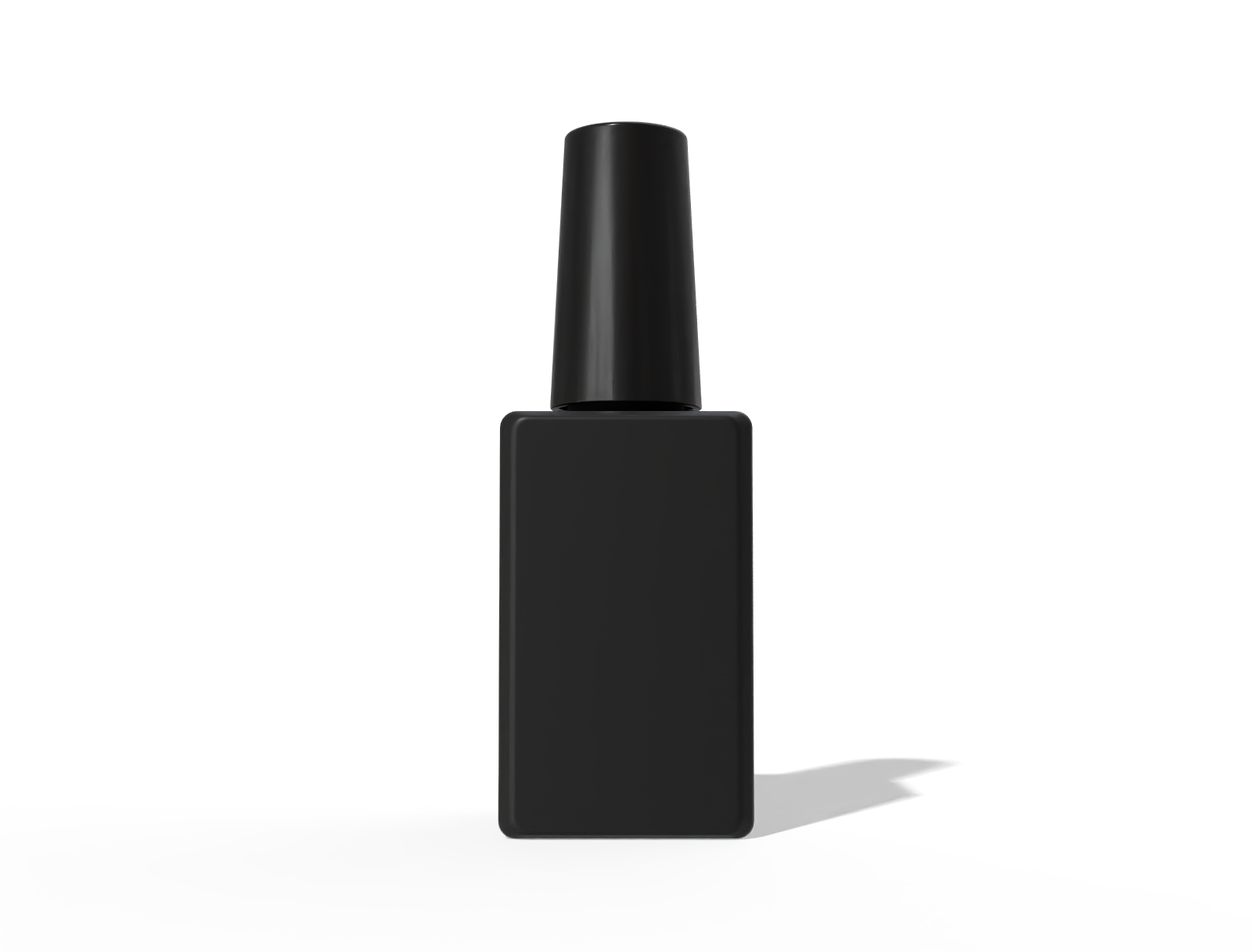 15ml nail polish bottle — Gloss-coated glass