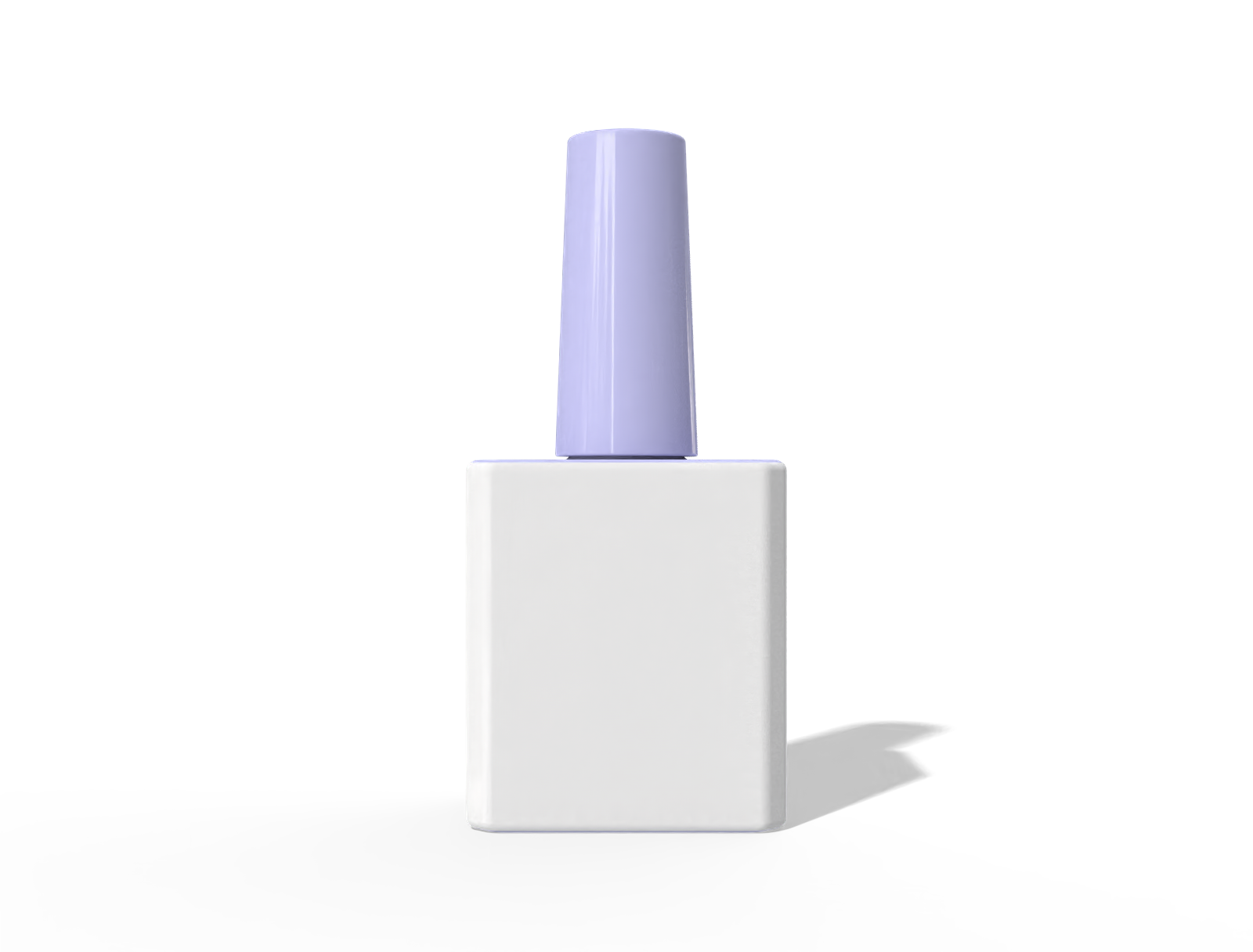 20ml nail polish bottle — Gloss-coated glass