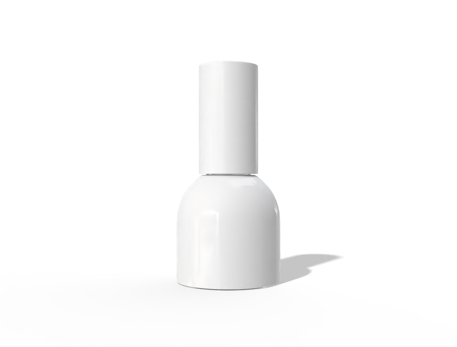 8ml nail polish bottle — Glossy glass