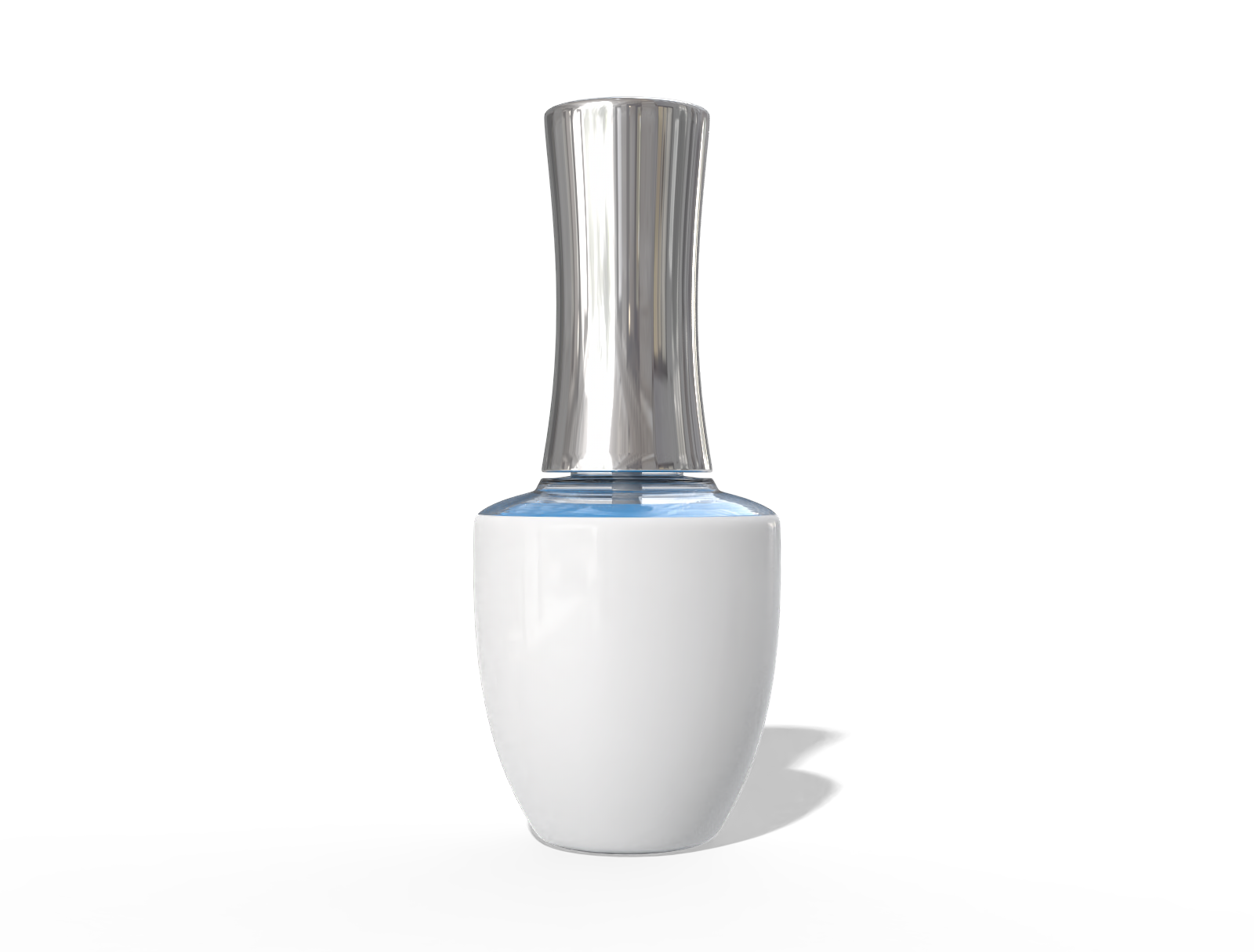 60ml nail polish bottle — Glossy glass