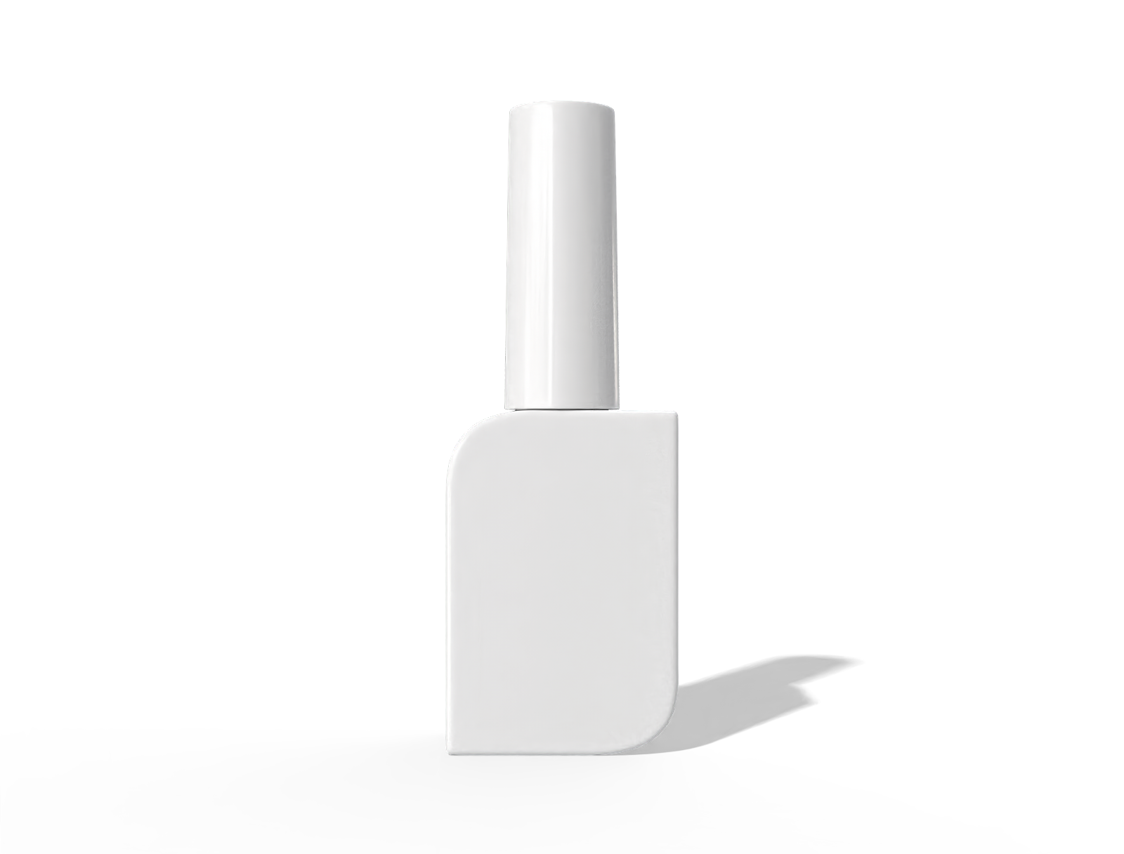 15ml nail polish bottle — Gloss-coated glass