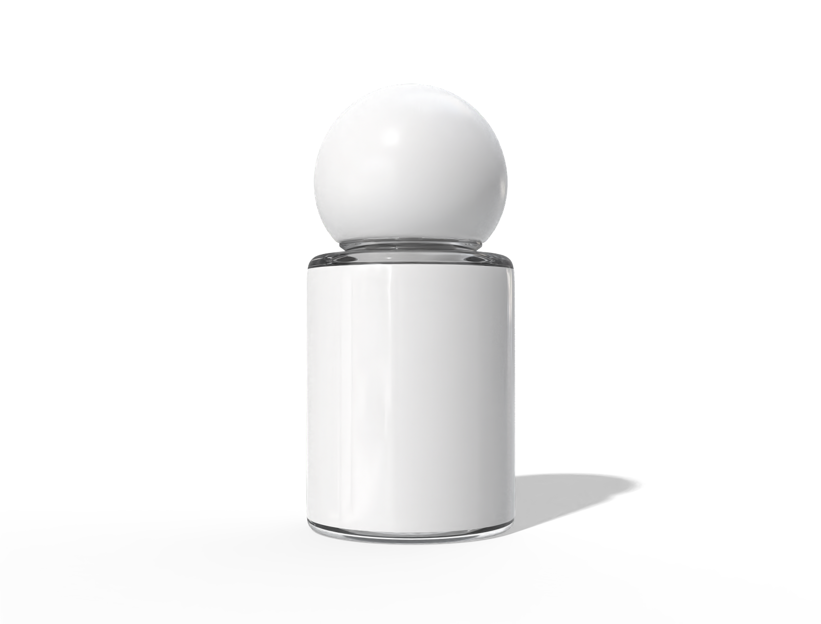 10ml nail polish bottle — Glossy glass