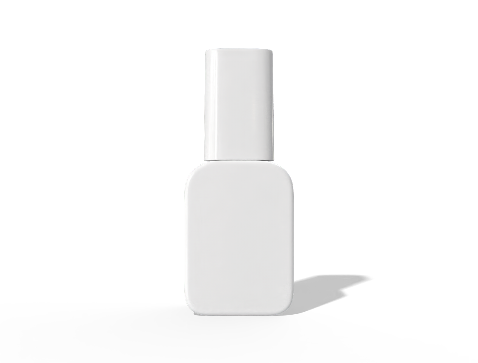 Nail polish bottle — Gloss-coated glass