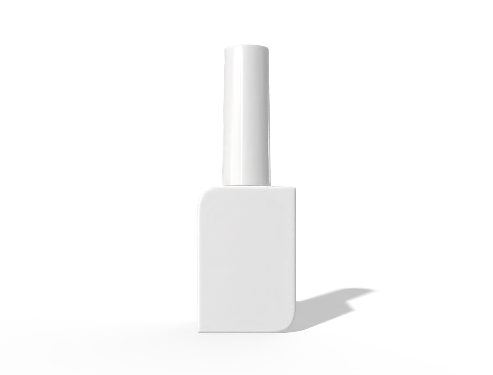 15ml nail polish bottle — Gloss-coated glass